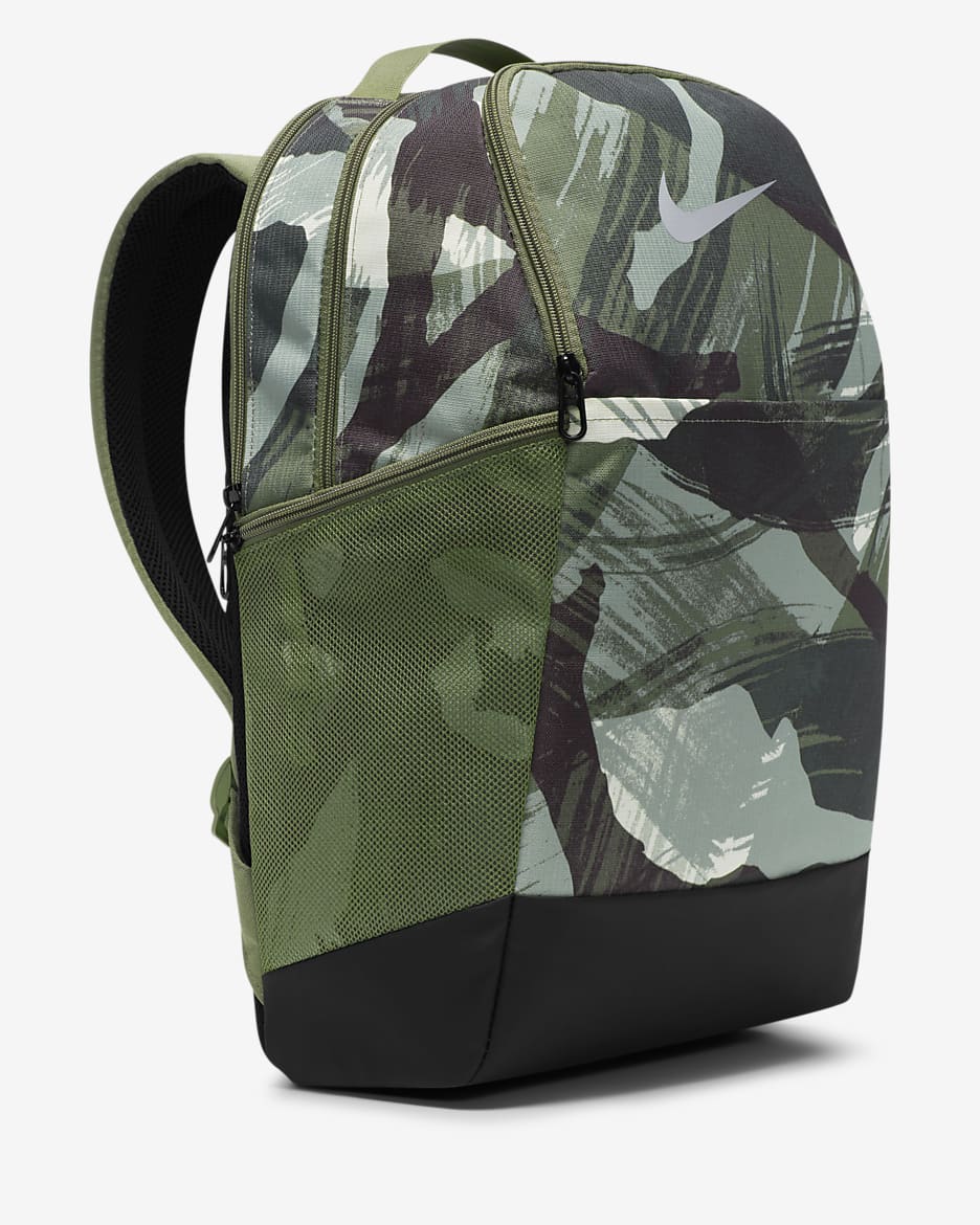 Nike brasilia printed training backpack hotsell